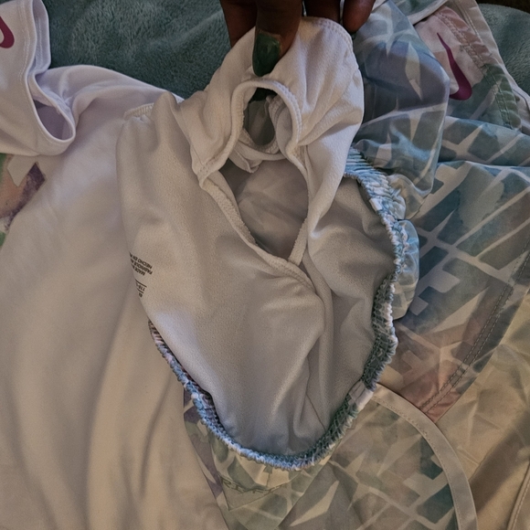 Nike Kids' White and Pastel Logo T-Shirt and Shorts Set - Picture 10 of 15